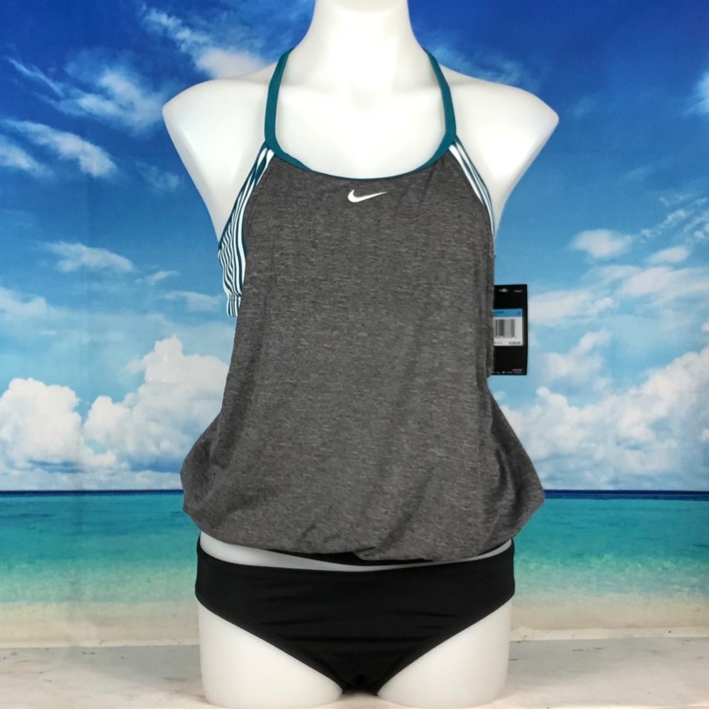 NIKE SWIMSUIT SIZE MEDIUM NESSA397-001 SET